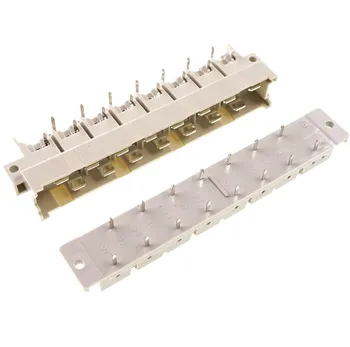 1 Pair DIN 41612 Connector 2 Rows 15 Positions Receptacle Socket Vertical 15 Pin Male Header Right Angle Mate 15 Amps High Power 
1 Pair DIN 41612 Connector 2 Rows 15 Positions Receptacle Socket Vertical 15 Pin Male Header Right Angle Mate 15 Amps High Power