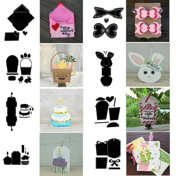 Gift Card Note Hoder Basket Tag Birthday Cake Cupcake Bow Die Cutting Dies for DIY Scrapbooking Cards Making Crafts New 2020
Gift Card Note Hoder Basket Tag Birthday Cake Cupcake Bow Die Cutting Dies for DIY Scrapbooking Cards Making Crafts New 2020