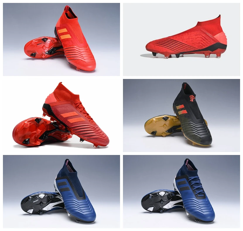 2019 new arrival mens soccer cleats Predator 19.1 FG 18.1 soccer shoes Predator 19 FG 18 football boots Shadow Mode botas de fut
2019 new arrival mens soccer cleats Predator 19.1 FG 18.1 soccer shoes Predator 19 FG 18 football boots Shadow Mode botas de fut