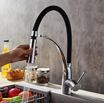 Vidric New Arrival Pull Out Kitchen Faucet Chrome Swivel Kitchen Sink Mixer Tap 360 degree rotation kitchen mixer taps Kitchen T
Vidric New Arrival Pull Out Kitchen Faucet Chrome Swivel Kitchen Sink Mixer Tap 360 degree rotation kitchen mixer taps Kitchen T