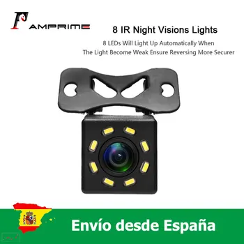 AMprime 8 LED Night Visions Car Rear View Camera Wide Angle HD Color Image Waterproof Universal Backup Reverse Parking Camera
AMprime 8 LED Night Visions Car Rear View Camera Wide Angle HD Color Image Waterproof Universal Backup Reverse Parking Camera