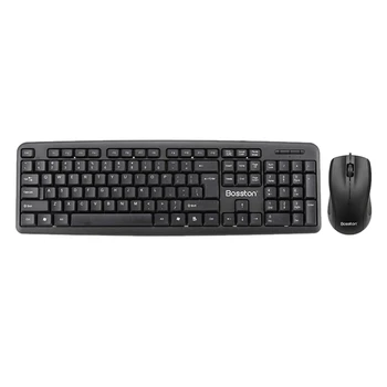 HOT-Bosston 5200 Wired Keyboard and Mouse Suit Household USB Waterproof Keyboard Mouse Is Suitable for Game Office
HOT-Bosston 5200 Wired Keyboard and Mouse Suit Household USB Waterproof Keyboard Mouse Is Suitable for Game Office