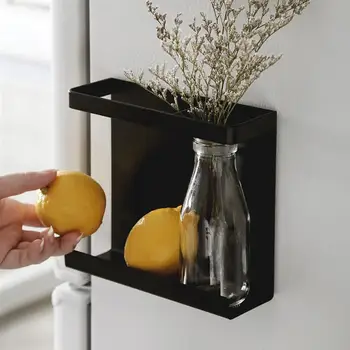 1pc Non-perforated Refrigerator Side Wall Shelf Kitchen Magnetic Storage Rack
1pc Non-perforated Refrigerator Side Wall Shelf Kitchen Magnetic Storage Rack