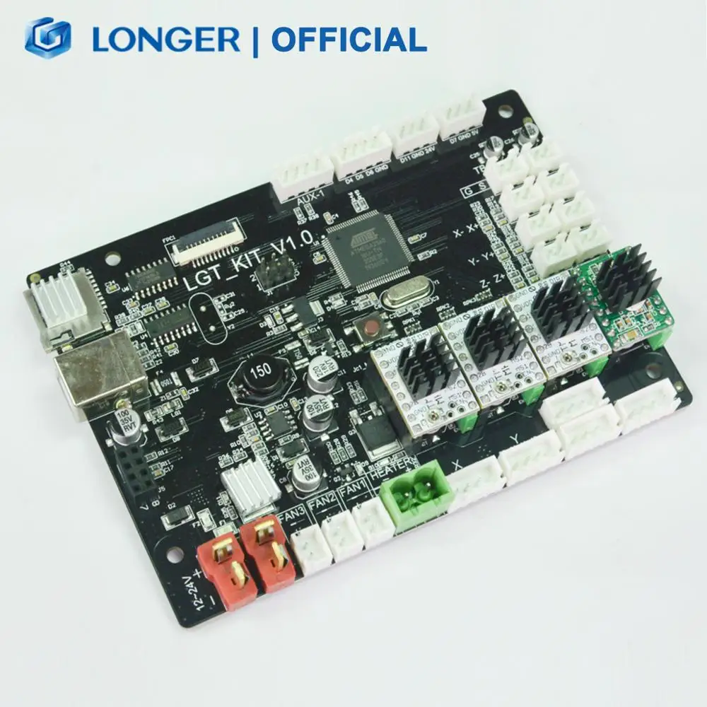 Longer LK4 PRO Mainboard Compatible with Alfawise U30 PRO Integrated with TMC2208 Kits Full Technical Support 3D Printer
Longer LK4 PRO Mainboard Compatible with Alfawise U30 PRO Integrated with TMC2208 Kits Full Technical Support 3D Printer
