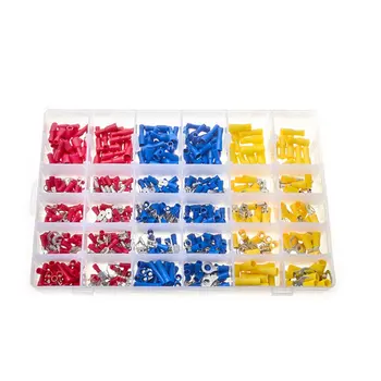 500pcs Electrical Cable Wire Connectors Assorted Insulated Crimp Terminals Spade Terminal Pliers Cold Press Pliers 
500pcs Electrical Cable Wire Connectors Assorted Insulated Crimp Terminals Spade Terminal Pliers Cold Press Pliers