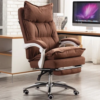 Cotton Fabric Office Computer Chair Lying and Lifting Staff Armchair with Footrest Chair Office Executive Vanity Gaming Chairs
Cotton Fabric Office Computer Chair Lying and Lifting Staff Armchair with Footrest Chair Office Executive Vanity Gaming Chairs
