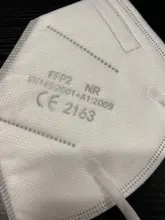 Mascarilla ffp2ce kn95 de 5 capas para adultos, máscara facial protectora, kn95, FFP2, certificada, 5-100 Uds.