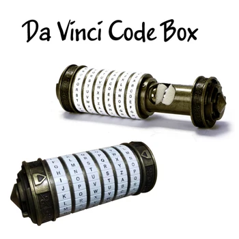 DaVinci Letter Password Lock Valentine Gift Da Vinci Intellectual Style Code Lock Creative Personal Creative Retro Birthday Gift
DaVinci Letter Password Lock Valentine Gift Da Vinci Intellectual Style Code Lock Creative Personal Creative Retro Birthday Gift
