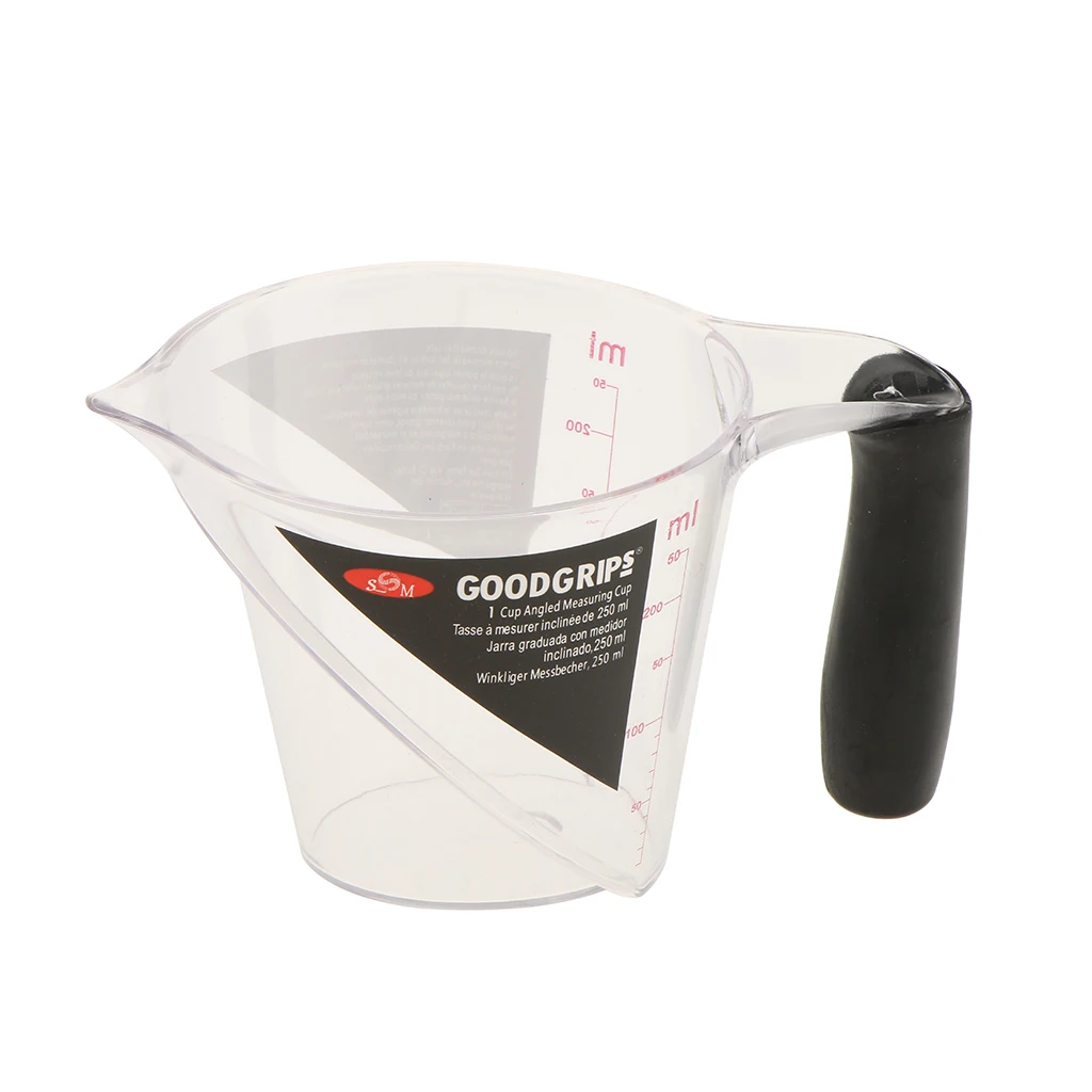 8.5oz Plastic Liquid Measuring Cup for Lab Kitchen Cooking Bakery Salon Tool 8.5oz Plastic Liquid Measuring Cup for Lab Kitchen Cooking Bakery Salon Tool