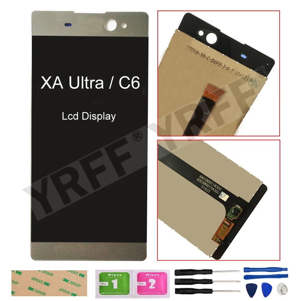 For Sony Xperia XA Ultra C6 LCD Display Touch Screen For Sony Xperia C6 LCD Screen Digitizer Sensor Panel
For Sony Xperia XA Ultra C6 LCD Display Touch Screen For Sony Xperia C6 LCD Screen Digitizer Sensor Panel