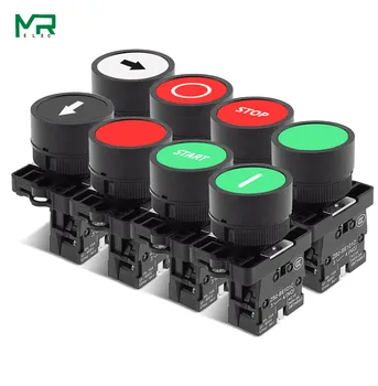 22mm Self reset button switch start stop button with the arrow symbol XB2 flat touch 1NC/1NO switch button series
22mm Self reset button switch start stop button with the arrow symbol XB2 flat touch 1NC/1NO switch button series