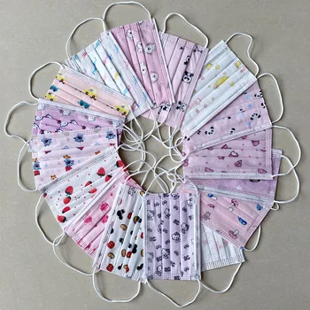 Pink Print Strawberry Pattern Face Mask Kids Child Disposable 3 Layer Breathable Non Wovens Earloop Mouth Mask Anti-dust
Pink Print Strawberry Pattern Face Mask Kids Child Disposable 3 Layer Breathable Non Wovens Earloop Mouth Mask Anti-dust