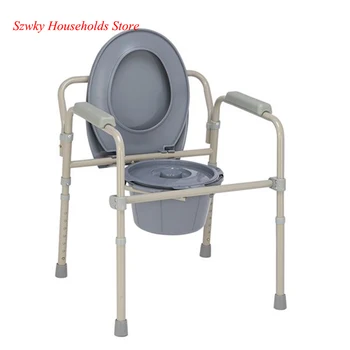 Iron Frame Folding Toilet Seat Practical 3-in-1 Foldable Commode Ideal for Travel and Storage Bathroom Furniture
Iron Frame Folding Toilet Seat Practical 3-in-1 Foldable Commode Ideal for Travel and Storage Bathroom Furniture