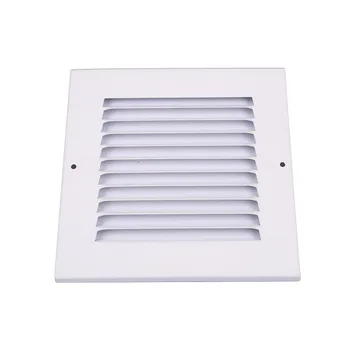 Modern Cover Air Register Ventilation Grilles W6" x H6" Steel White Finished Return Air Grilles Ceiling Air Vent Ceiling Duct 
Modern Cover Air Register Ventilation Grilles W6" x H6" Steel White Finished Return Air Grilles Ceiling Air Vent Ceiling Duct