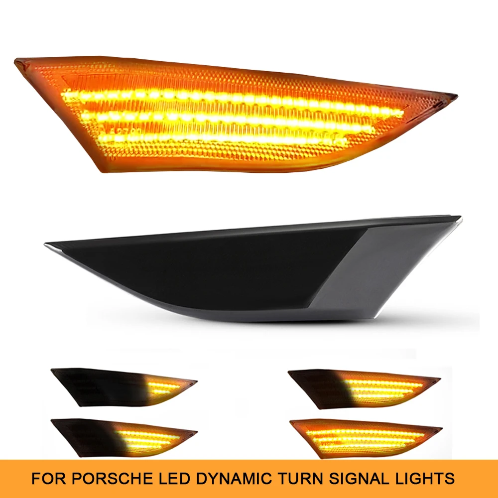 For Porsche Cayenne GT4 982 718 Cayman Boxster 911 Targa Carrera GTS 991 Turbo Sequential Blinker LED Side Turn Signal Light
For Porsche Cayenne GT4 982 718 Cayman Boxster 911 Targa Carrera GTS 991 Turbo Sequential Blinker LED Side Turn Signal Light