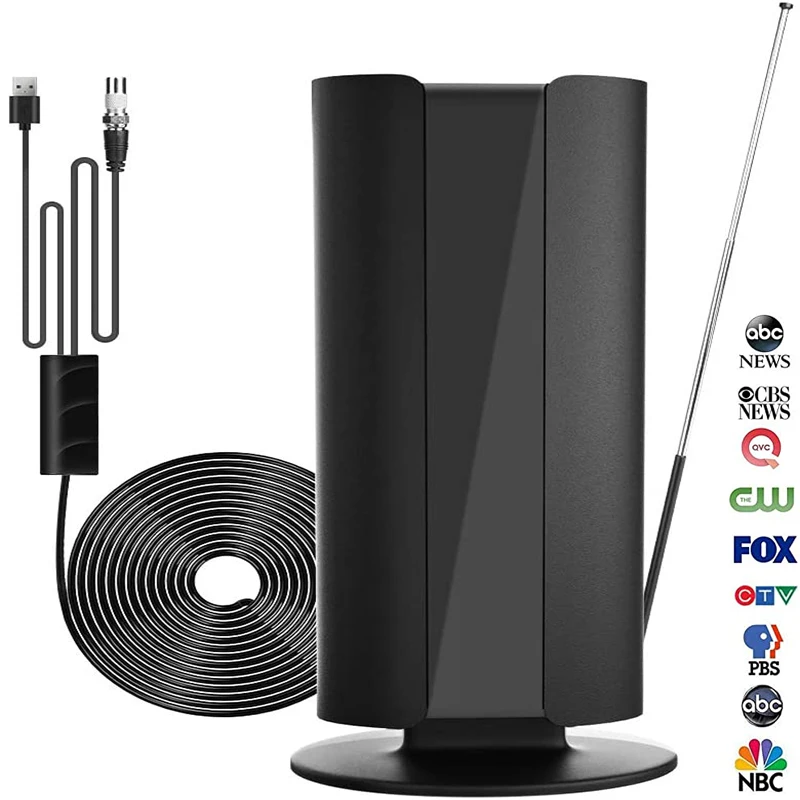 Цифровая ТВ антенна Freeview комнатные антенны для телевизора с усилителем сигнала