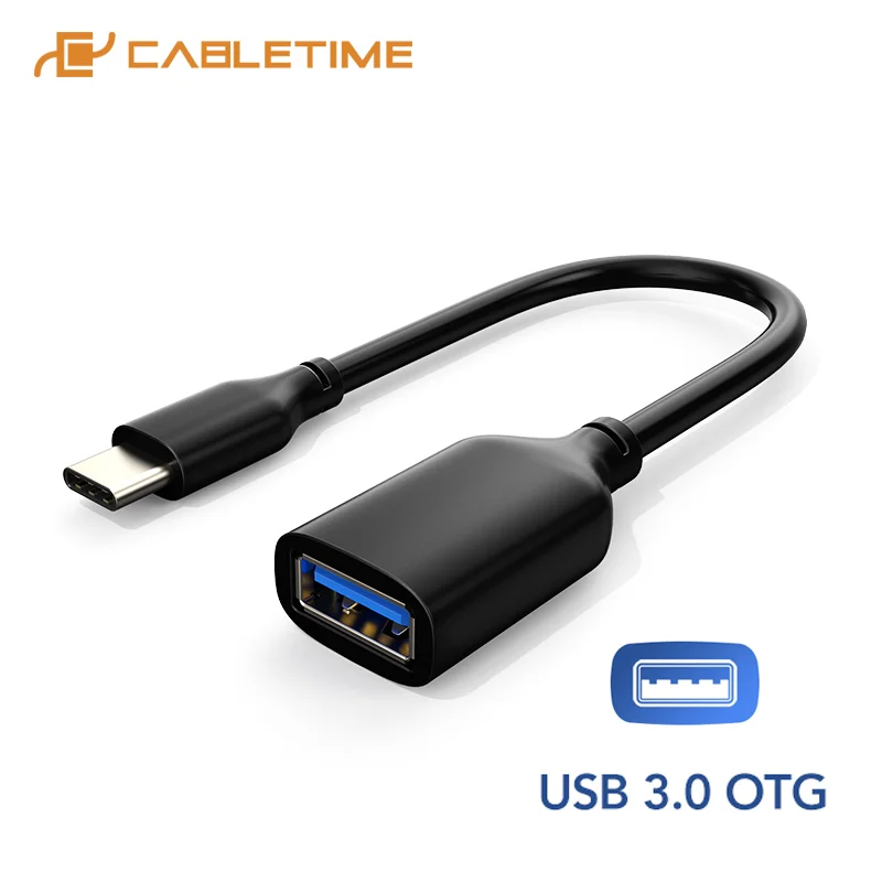 CABLETIME USB C to USB 3.0 F Adapter OTG Type C Male to USB Female Adapter for Macbook Air Huawei Mate Xiaomi C329
CABLETIME USB C to USB 3.0 F Adapter OTG Type C Male to USB Female Adapter for Macbook Air Huawei Mate Xiaomi C329
