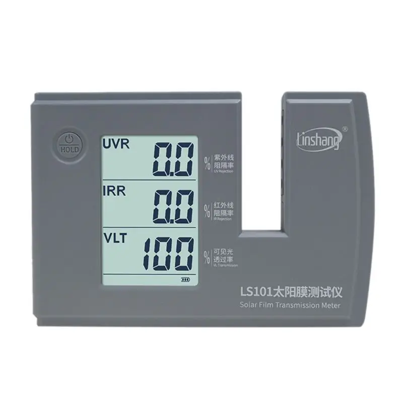 2020 New LS101 Window Tint Glass Solar Film Transmission Meter Ultraviolet Infrared Rejection Rate UVR IRR VLT Tester
2020 New LS101 Window Tint Glass Solar Film Transmission Meter Ultraviolet Infrared Rejection Rate UVR IRR VLT Tester