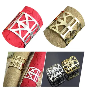 10pcs Gold Silver Napkin Ring Stainless Steel Hollow X-shaped Napkin Buckle Table Towel Holder For Wedding Dinner Party Decor
10pcs Gold Silver Napkin Ring Stainless Steel Hollow X-shaped Napkin Buckle Table Towel Holder For Wedding Dinner Party Decor