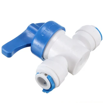 6mm 1/4 "ball stopcock ball valve with clutch stopcock RO System 
6mm 1/4 "ball stopcock ball valve with clutch stopcock RO System