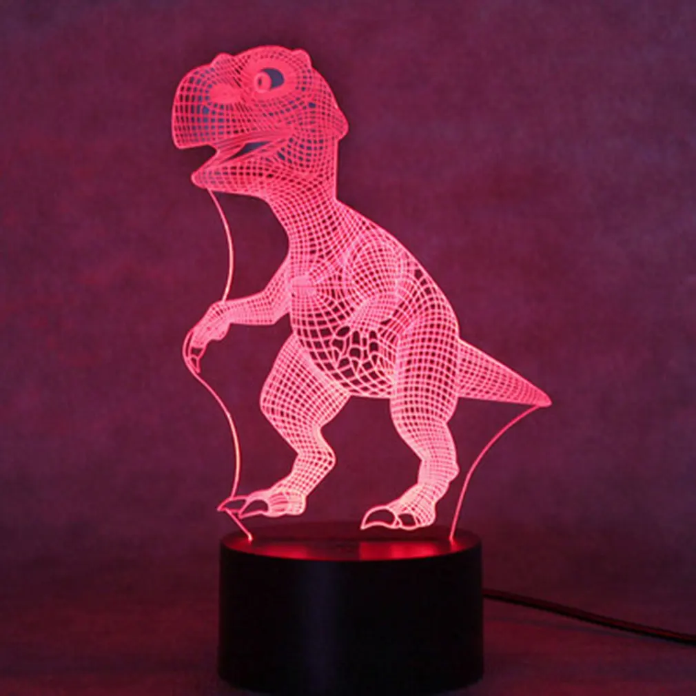 Dinosaur 3D Night Light USB Powered Environmentally Friendly And Energy-saving LED Lights Decorative Lights
Dinosaur 3D Night Light USB Powered Environmentally Friendly And Energy-saving LED Lights Decorative Lights