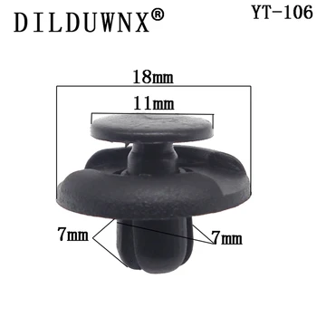DILDUWNX Car Fastener Clip 50pcs YT-106 Bumper Piercing Fastener Clip Pusher Hole Rivet for All cars Toyota Repair Fastener
DILDUWNX Car Fastener Clip 50pcs YT-106 Bumper Piercing Fastener Clip Pusher Hole Rivet for All cars Toyota Repair Fastener