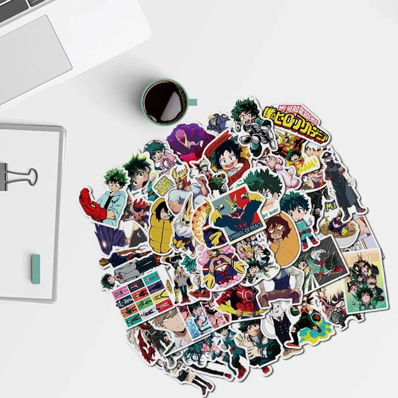 50pcs/lot My Hero Academia Stickers Classic Japan Anime Sticker Modern Popular Laptop Luggage Car Skateboard Phone Decal Decor
50pcs/lot My Hero Academia Stickers Classic Japan Anime Sticker Modern Popular Laptop Luggage Car Skateboard Phone Decal Decor