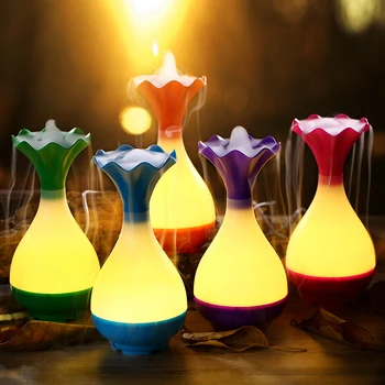 95ml Air Humidifier Ultrasonic Aromatherapy Essential Oil Aroma Diffuser with LED Night Light Mist Purifier Atomizer for Home
95ml Air Humidifier Ultrasonic Aromatherapy Essential Oil Aroma Diffuser with LED Night Light Mist Purifier Atomizer for Home