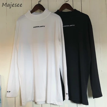 Men Long Sleeve T-shirts Printed Simple Retro All-match Korean Style Chic Trendy Leisure Harajuku Loose Mens Ulzzang Streetwear
Men Long Sleeve T-shirts Printed Simple Retro All-match Korean Style Chic Trendy Leisure Harajuku Loose Mens Ulzzang Streetwear