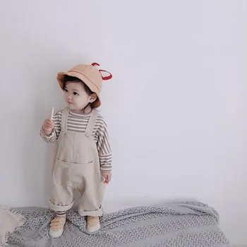 1 2 3 4 5 Years Toddler Girls Overalls Spring Autumn High Quality Corduroy Jumpsuits for Kids Girl Fashion Big Pocket Girl Pants
1 2 3 4 5 Years Toddler Girls Overalls Spring Autumn High Quality Corduroy Jumpsuits for Kids Girl Fashion Big Pocket Girl Pants