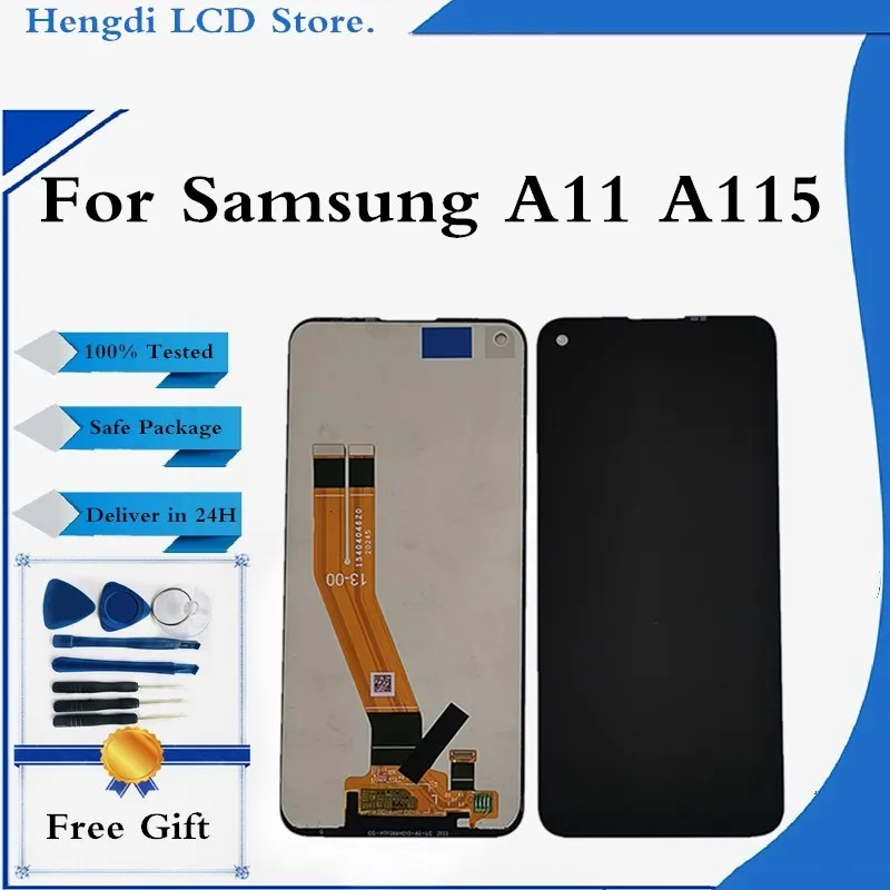 LCD For Samsung A11 A115F LCD Display Touch Screen Digitizer Assembly For Samsung A11 A115 Display With Free Tools
LCD For Samsung A11 A115F LCD Display Touch Screen Digitizer Assembly For Samsung A11 A115 Display With Free Tools