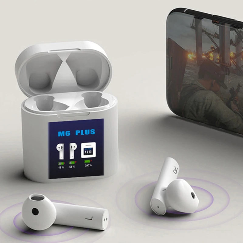 The new true wireless Bluetooth Headset 5.0 TWS bluetooth headset for both ears With temperature bluetooth headsets headset earp
The new true wireless Bluetooth Headset 5.0 TWS bluetooth headset for both ears With temperature bluetooth headsets headset earp