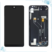 Ensemble écran tactile LCD de remplacement, 6.0 pouces, avec châssis, pour Wiko View 2 Pro=