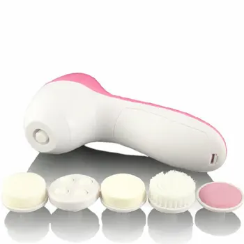 5-1 Multifunction Electronic Face Facial Cleansing Brush Spa Skin Care Massage Facial Instrument English Packaging
5-1 Multifunction Electronic Face Facial Cleansing Brush Spa Skin Care Massage Facial Instrument English Packaging