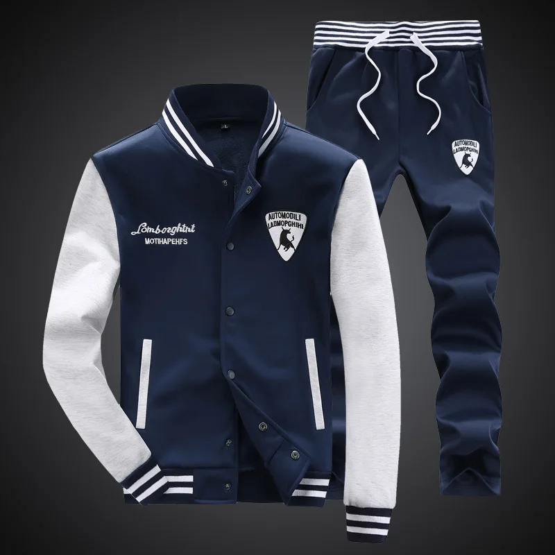 Hoodie Suit Men's Spring, Autumn And Winter Large Size Korean-style Slim Fit Sports Teenager 2017 Men's Baseball Uniform
Hoodie Suit Men's Spring, Autumn And Winter Large Size Korean-style Slim Fit Sports Teenager 2017 Men's Baseball Uniform