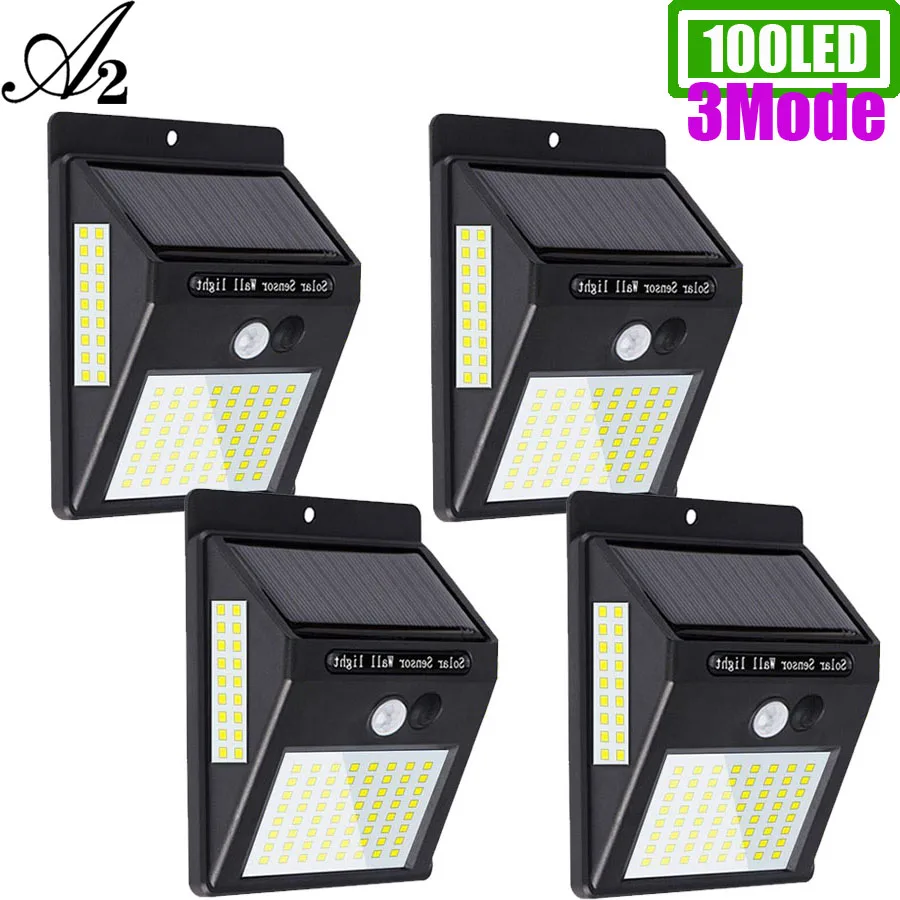 A2 Solar lamp energy lantern light 100LED 3mode Motion Sensor Solar power lamp for Home garden outdoor Street Yard Path
A2 Solar lamp energy lantern light 100LED 3mode Motion Sensor Solar power lamp for Home garden outdoor Street Yard Path