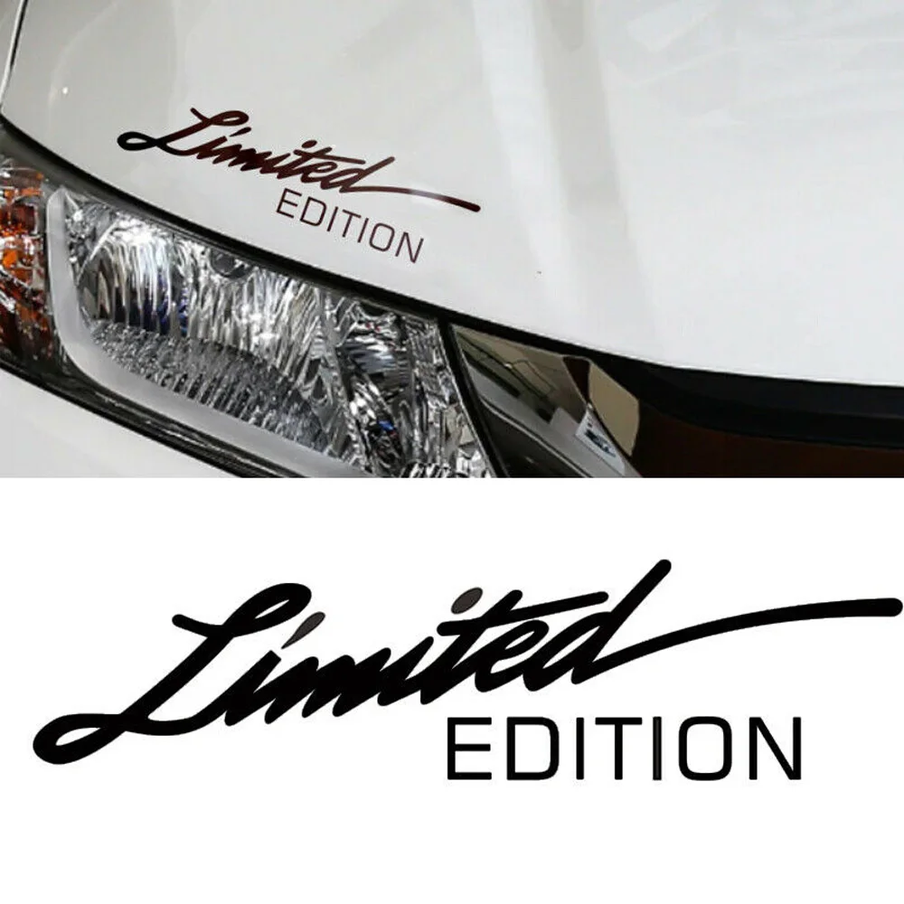 LIMITED EDITION Decal Cool Letter Auto-styling Car Window Body Sticker SUV Accessories Black Decoration Universal
LIMITED EDITION Decal Cool Letter Auto-styling Car Window Body Sticker SUV Accessories Black Decoration Universal