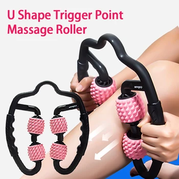 U Shape Trigger Point Massage Roller for Arm Leg Neck Muscle Tissue for Fitness Gym Yoga Pilates Sports 4 Wheel
U Shape Trigger Point Massage Roller for Arm Leg Neck Muscle Tissue for Fitness Gym Yoga Pilates Sports 4 Wheel