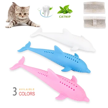 ThinBest Cat Toothbrush Teething Toy Silicone Fish Shape Cat Toothbrush Teething Toy with Catnip Pet Toys with Catnip Teether
ThinBest Cat Toothbrush Teething Toy Silicone Fish Shape Cat Toothbrush Teething Toy with Catnip Pet Toys with Catnip Teether