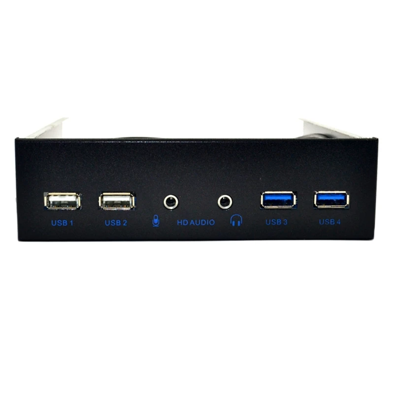 5.25 Inch Desktop Pc Case Internal Front Panel Usb Hub 2 Ports Usb 3.0 And 2 Ports Usb 2.0 With Hd Audio Port 20 Pin Connector
5.25 Inch Desktop Pc Case Internal Front Panel Usb Hub 2 Ports Usb 3.0 And 2 Ports Usb 2.0 With Hd Audio Port 20 Pin Connector