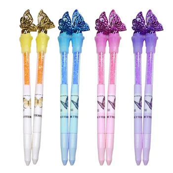 1 Pieces Novelty 0.5mm Colorful Butterfly Crystal Gel Pens Signature Pen Stationery Office School Supply Student Gift 
1 Pieces Novelty 0.5mm Colorful Butterfly Crystal Gel Pens Signature Pen Stationery Office School Supply Student Gift