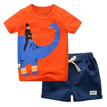 BINUDUCKLING 2020 boys clothes Short sleeve suit kid clothes boys children clothes 100% cotton summer short sleeve suit
BINUDUCKLING 2020 boys clothes Short sleeve suit kid clothes boys children clothes 100% cotton summer short sleeve suit