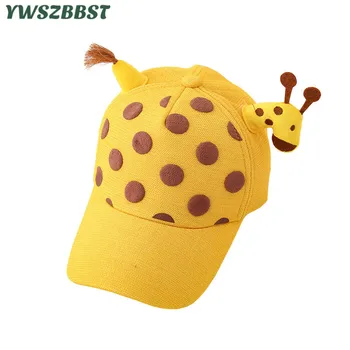 New Summer Baby Baseball Hats Kids Sun Hats for Boys Girls Cute giraffe Child Baseball Cap Toddler Outdoor Casual Cap
New Summer Baby Baseball Hats Kids Sun Hats for Boys Girls Cute giraffe Child Baseball Cap Toddler Outdoor Casual Cap