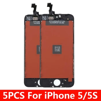 5Piece/Lot Display for iPhone 5 5C 5S 5SE LCD Display Assembly LCD Touch Screen Digitizer Full Replacement
5Piece/Lot Display for iPhone 5 5C 5S 5SE LCD Display Assembly LCD Touch Screen Digitizer Full Replacement
