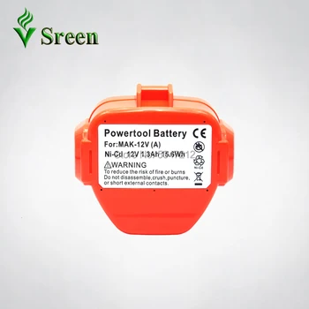 PA12 1300mAh For Makita 12V NI-CD Rechargeable Power Tool Battery Packs Replacement 192681-5 1200 1201 1222 1220 1233SA 1235
PA12 1300mAh For Makita 12V NI-CD Rechargeable Power Tool Battery Packs Replacement 192681-5 1200 1201 1222 1220 1233SA 1235
