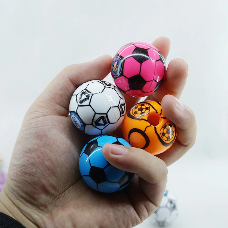 

1 Piece Lytwtw's Lovely Cute Kawaii Cnady Color Football Sharpeners Korean Stationery School Office Supplies Novelty Kid Gift