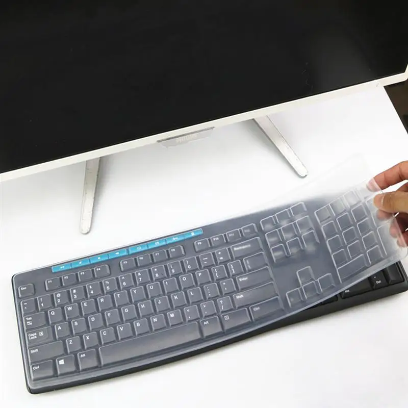 Water-resistant Dustproof Keyboard Cover Protector for Logitech K270 Silicone Transparent Keyboard Keyboard Protective Skin
Water-resistant Dustproof Keyboard Cover Protector for Logitech K270 Silicone Transparent Keyboard Keyboard Protective Skin