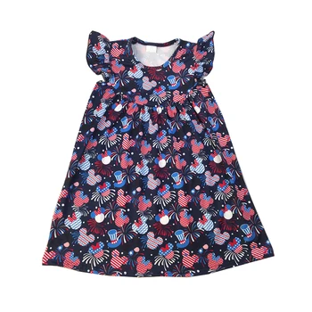 summer baby kids dress july 4th flutter sleeve striped print dress for girls
summer baby kids dress july 4th flutter sleeve striped print dress for girls
