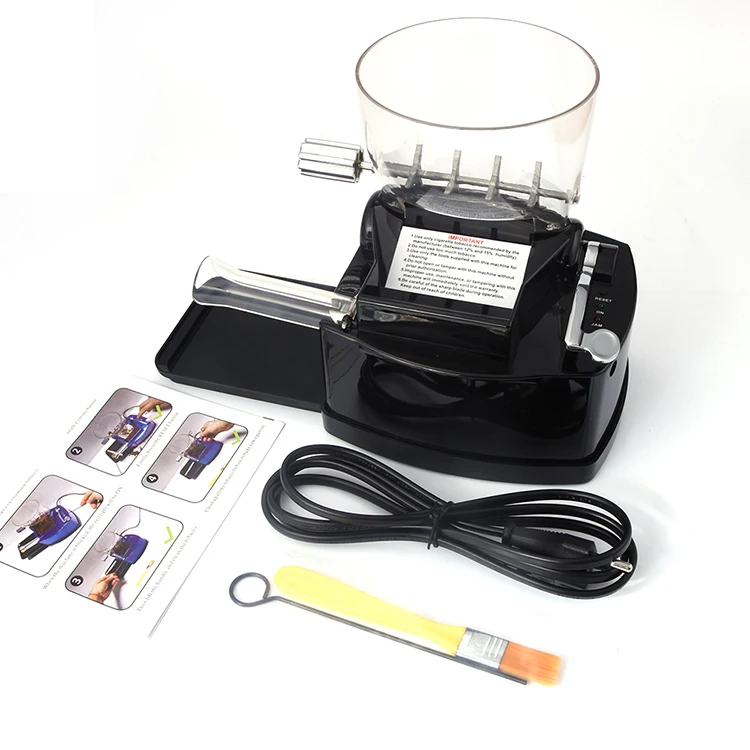 Metal Cigarette Tube Electric Automatic Cigarette Rolling Automatic Tobacco Machine Smoking Roller Gadgets for Men 8mm Cigarette
Metal Cigarette Tube Electric Automatic Cigarette Rolling Automatic Tobacco Machine Smoking Roller Gadgets for Men 8mm Cigarette