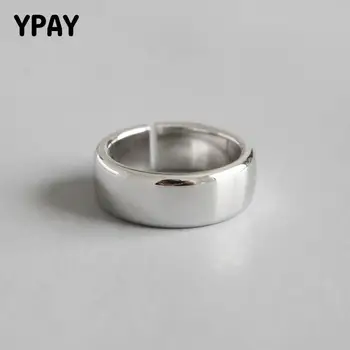YPAY 100% Sterling Silver 925 Ring Glossy 7mm Wide Open Rings for Women Anti-Allergic Fine Party Jewelry 2019 New Hot YMR697
YPAY 100% Sterling Silver 925 Ring Glossy 7mm Wide Open Rings for Women Anti-Allergic Fine Party Jewelry 2019 New Hot YMR697